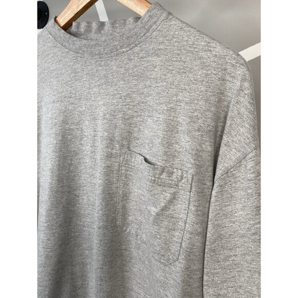 Simms 3XDry Cotton Tee Tshirt Men’s Large Gray Pocket Fishing Outdoor - Picture 3 of 15